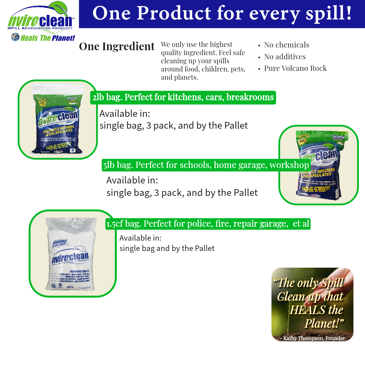 Get Nviroclean Spill Cleanup now on Online